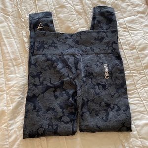 gymshark camo butt scrunch leggings
